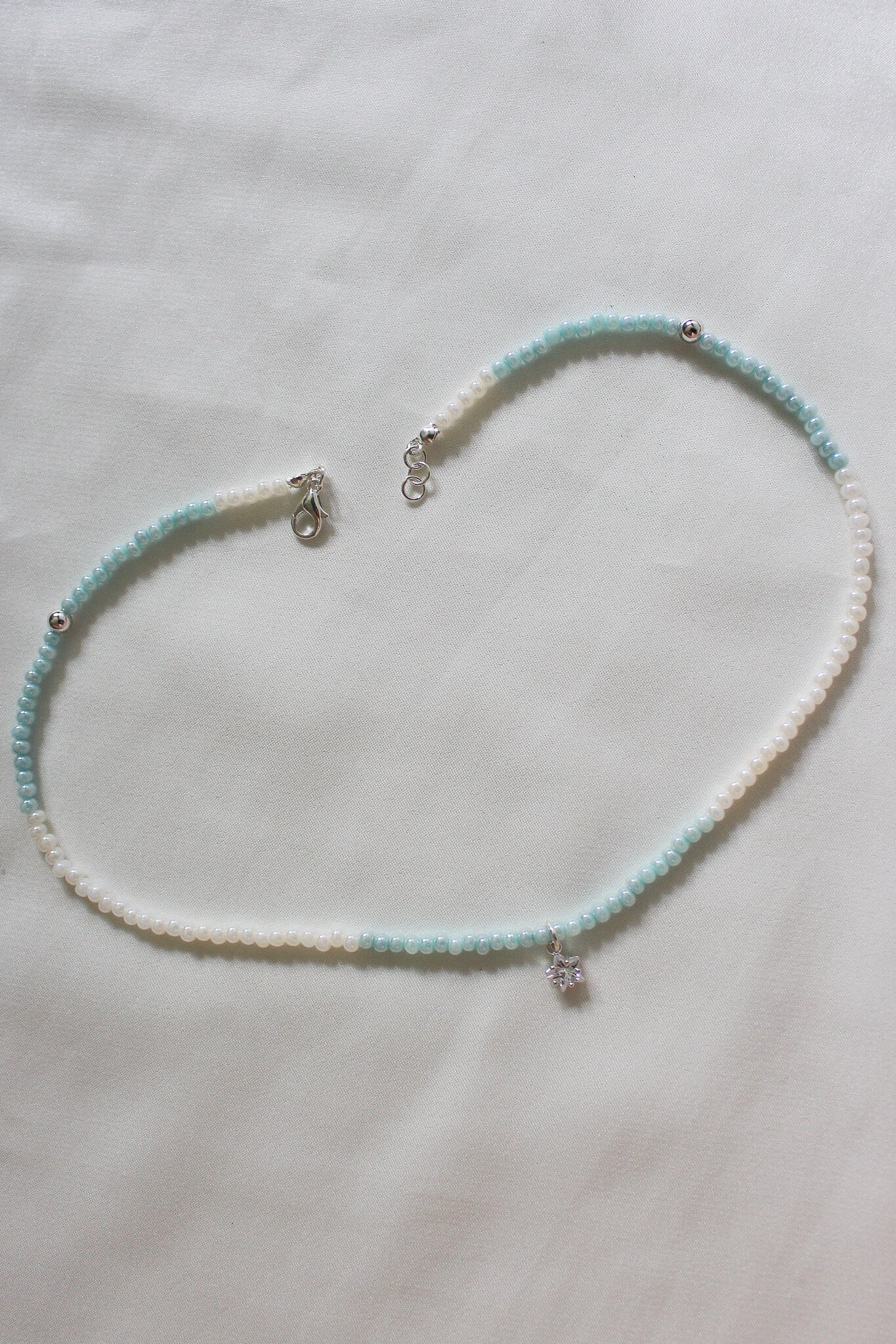Sea Fairy Beaded Necklace with Star Charm