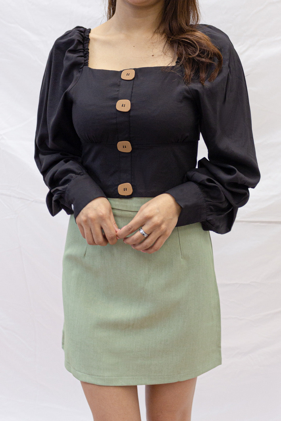 Fitted lined skirt, perfect for workwear