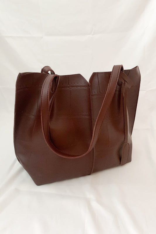 Calico Tote Bag in Russet