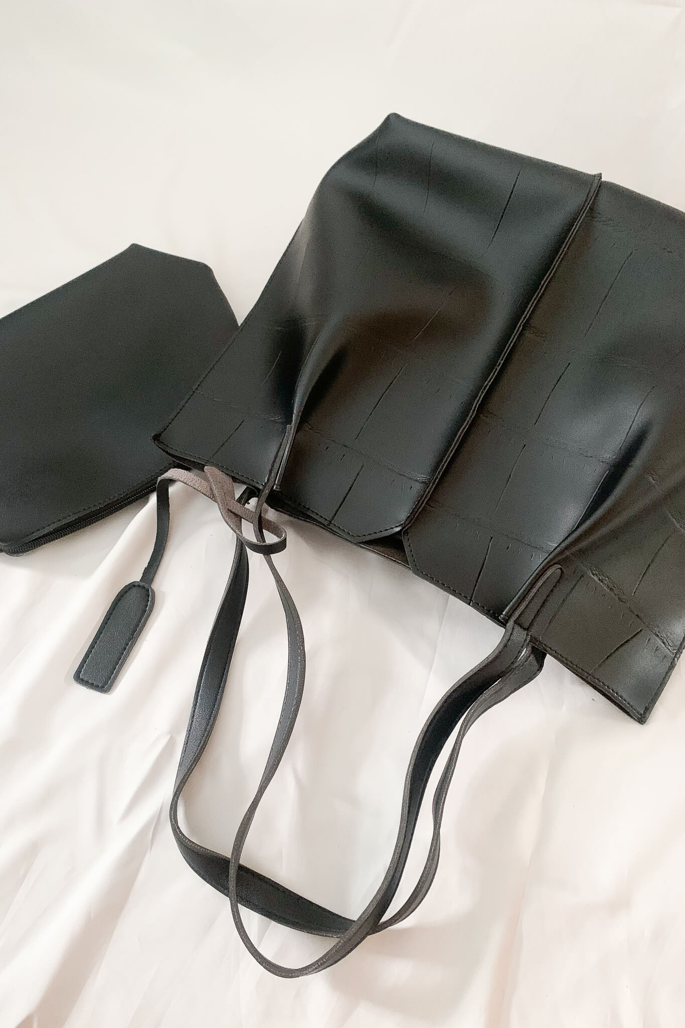 Calico Tote Bag in Black