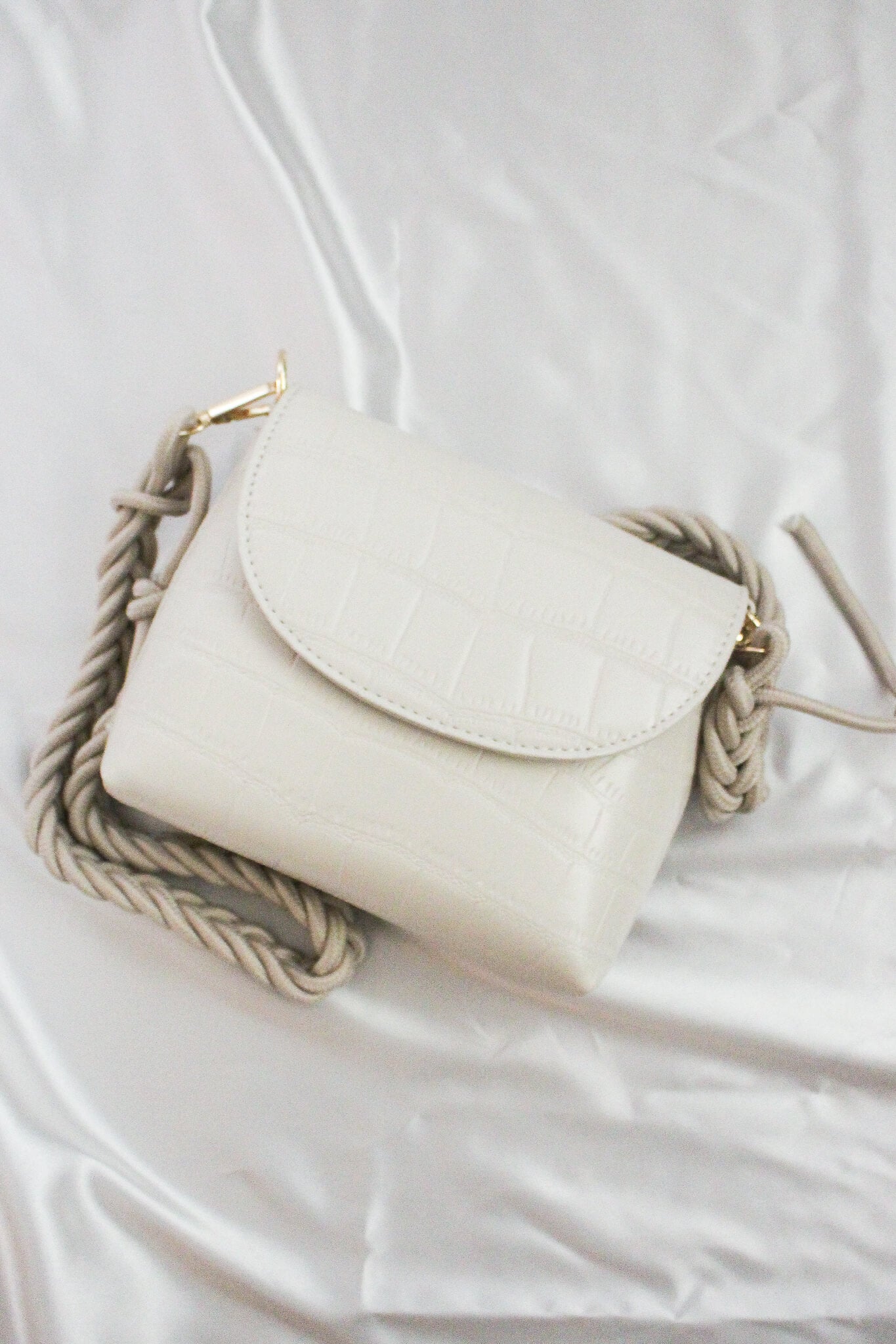 Aimee Crossbody Bag in White