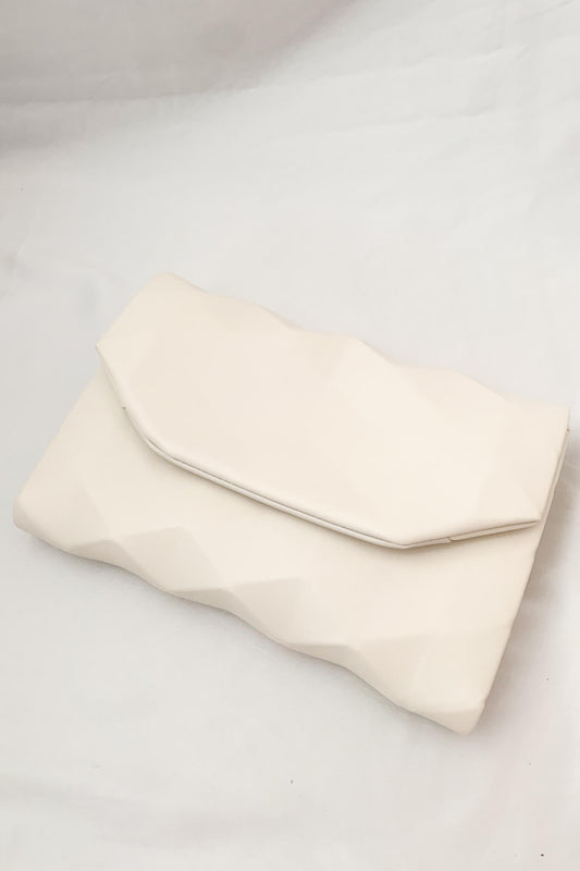Smooth PU leather Origami Crossbody Bag
